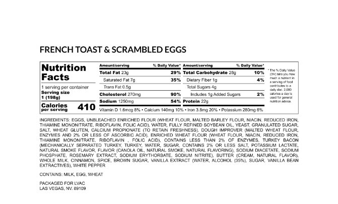 French Toast & Scrambled Eggs