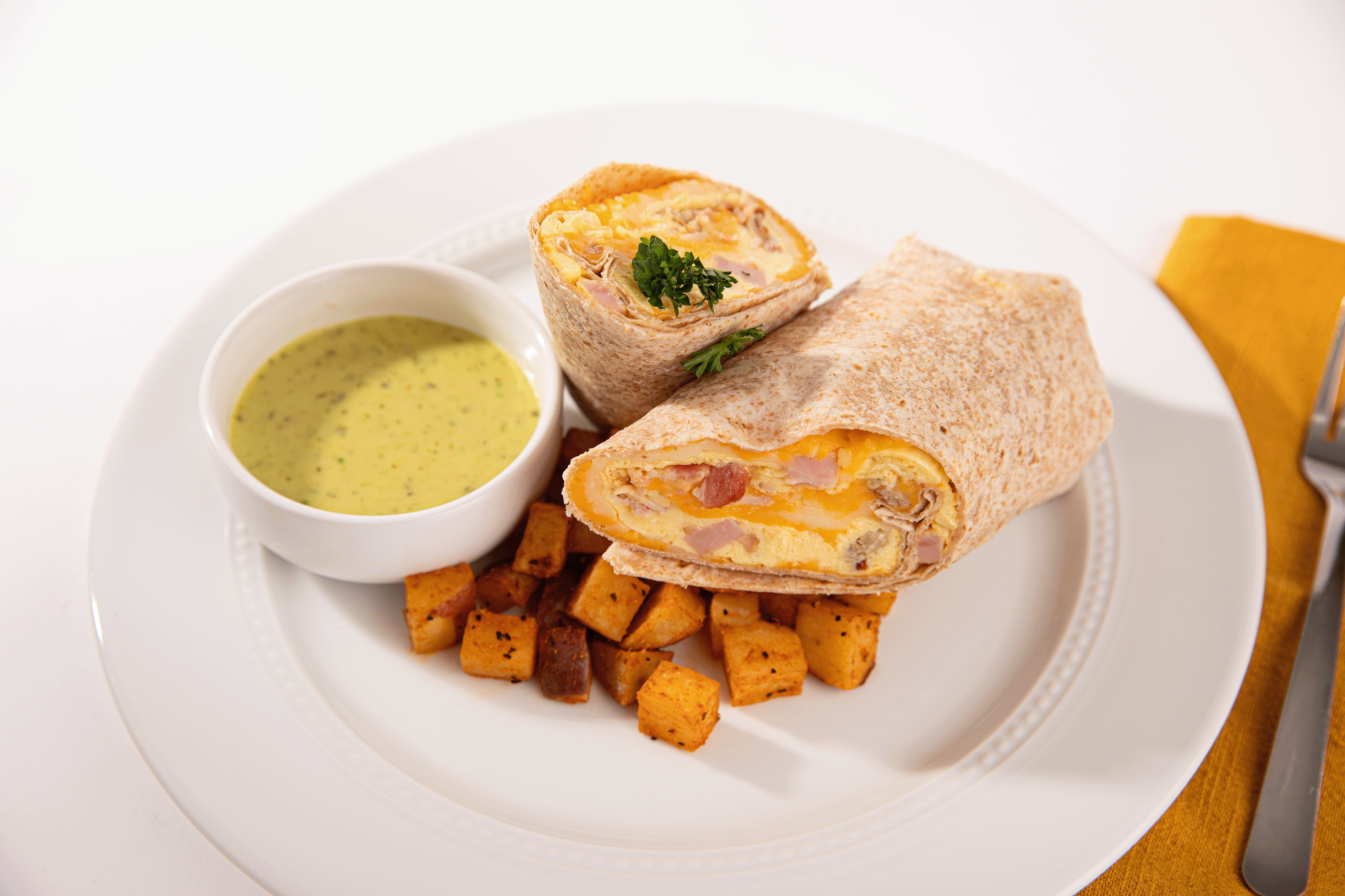 Sausage Breakfast Burrito