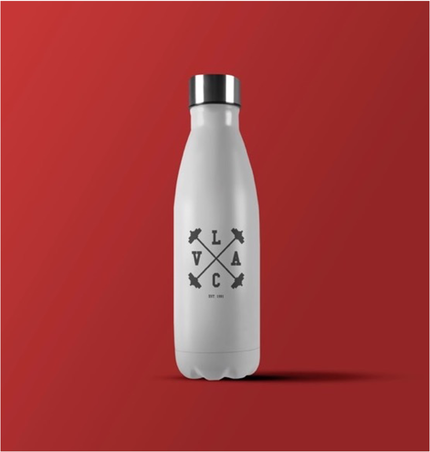 Barbell Force Water Bottle - SHOP LVAC